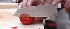 Schärfen-Anwendung Küchenmesser