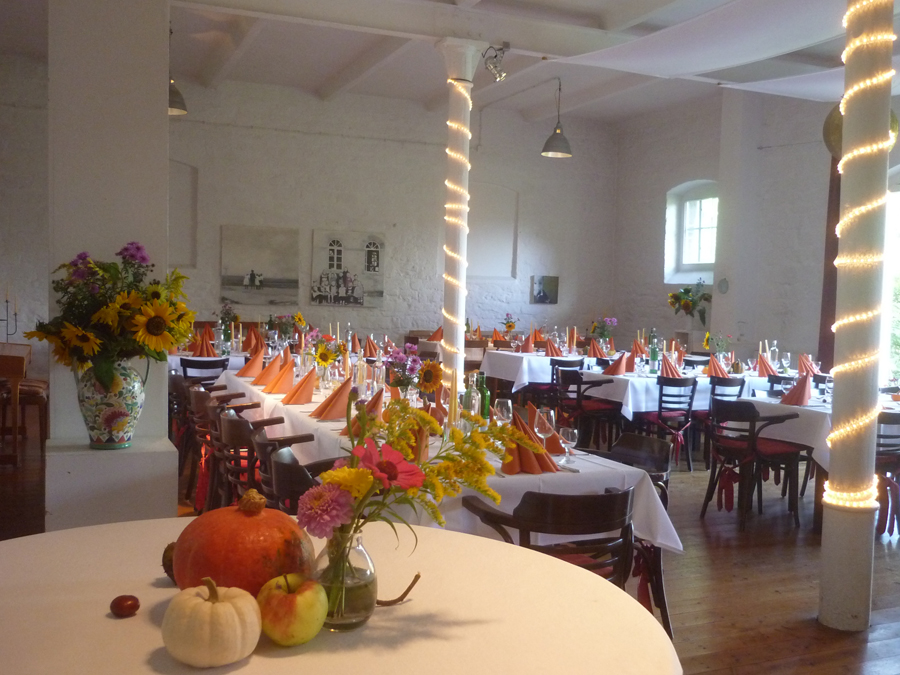 Saal Feier herbst